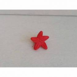 AF0445 CLIP COLETA FLOR ROJA