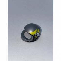 AH1005 CASCO NIÑO MOTO GRIS